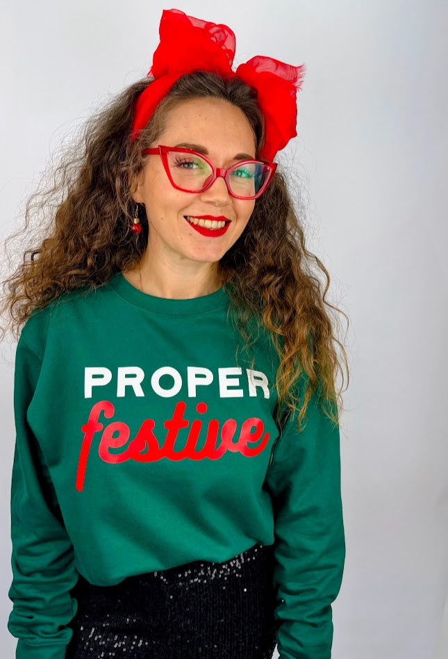 Proper Festive Sweater (Various Colours!)