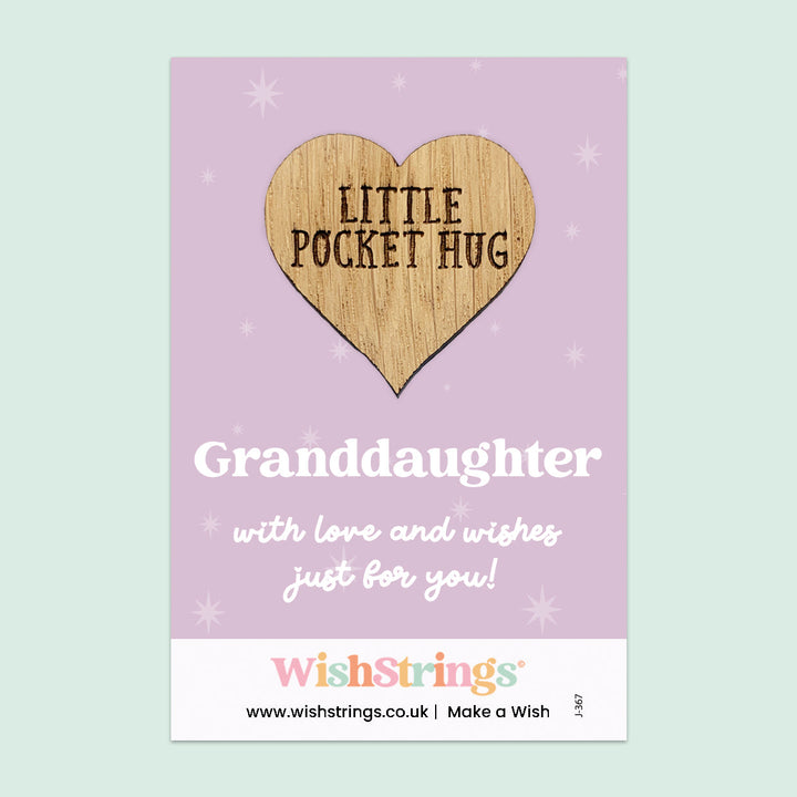 “Granddaughter” Pocket Hug