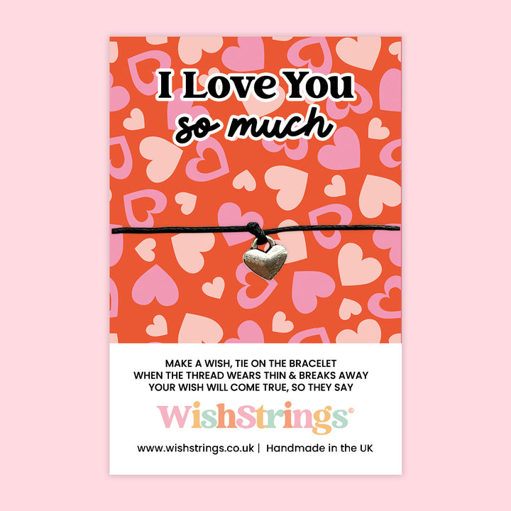 ‘I Love You So Much’ Wish Bracelet