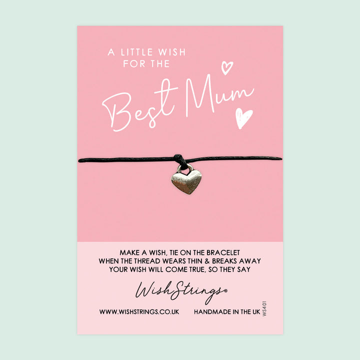 ‘Best Mum’ Wish Bracelet