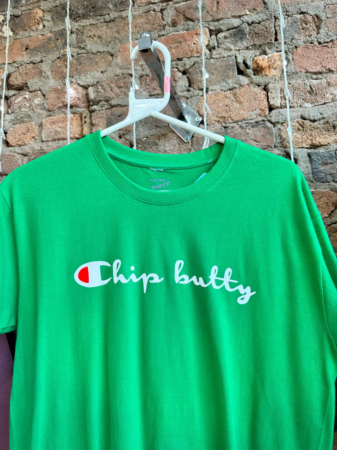*Chip Butty Green Tee - Small