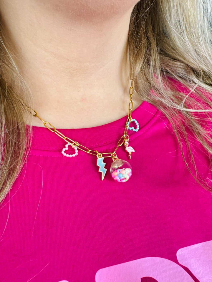 Y2K daydreams Charm Necklace ✨