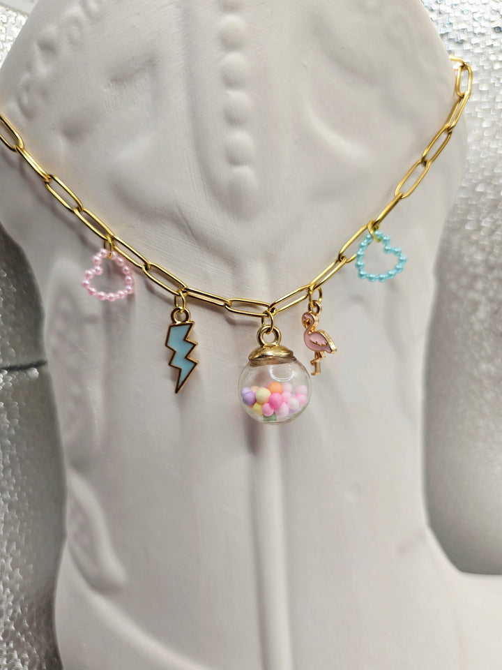Y2K daydreams Charm Necklace ✨