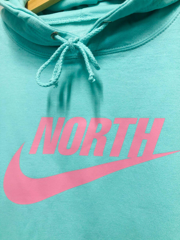 NORTH Peppermint with Pink or Leopard Print Hoodie - Northern Power Garms