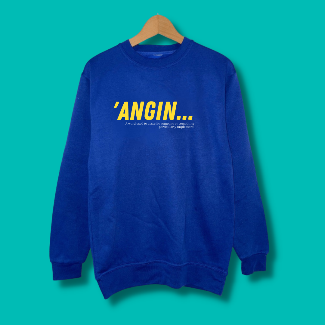 'ANGIN - Hoodie or Sweater (Various Colours)