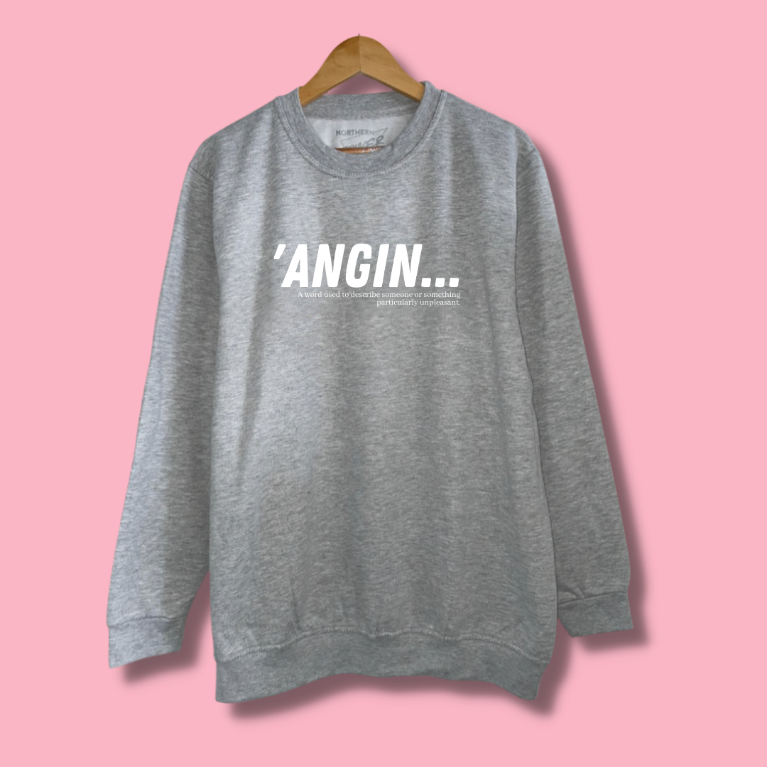'ANGIN - Hoodie or Sweater (Various Colours)