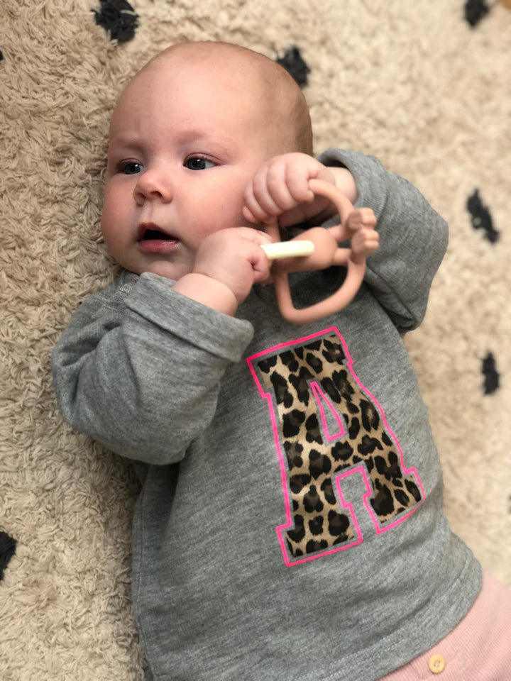 KIDS - Leopard Letters - Sweater